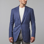 Textured Formal Jacket // Light Blue (Euro: 52)