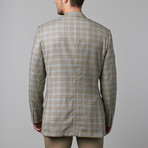 Gingham Formal Jacket // Beige (Euro: 59)