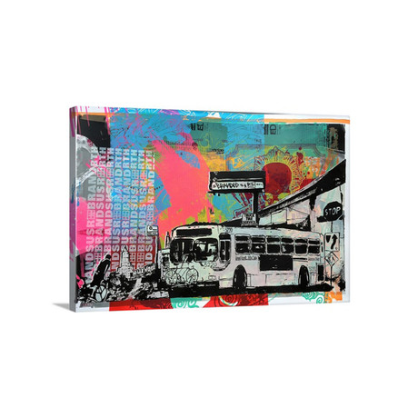 The Bus (24"L x 16"W x 1.25"D)