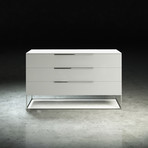 Bowery Dresser (Asphalt Matte on Asphalt Glass)