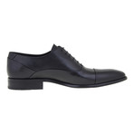Two-Tone Textured Oxford // Black (Euro: 42)