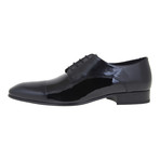 Polished Two-Tone Derby // Black (Euro: 44)