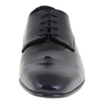 Polished Two-Tone Derby // Black (Euro: 44)