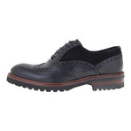 Treaded Brogue Oxford // Black (Euro: 45)
