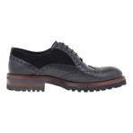 Treaded Brogue Oxford // Black (Euro: 45)