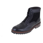 Treaded Brogue Boot // Black (Euro: 40)