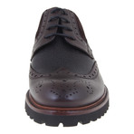 Treaded Brogue Derby // Brown (Euro: 43)