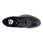 Treaded Brogue Oxford // Black (Euro: 45)