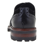 Treaded Brogue Oxford // Black (Euro: 45)