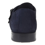 Suede Double-Monk Strap // Navy (Euro: 41)