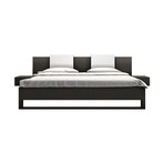 Monroe Bed // Gray Oak (Queen)