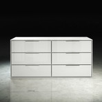 Thompson Dresser (White Lacquer)