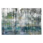 View Through Raindrops Print on Wrapped Canvas (8"H x 12"W x 1.5"D)