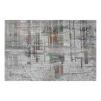 Snow Storm Forest Print on Wrapped Canvas (8"H x 12"W x 1.5"D)