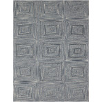 Dwell Area Rug // Steel Blue (2'L x 3'W)