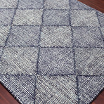 Amanya Area Rug // Navy (2'L x 3'W)