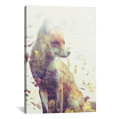 Fall Fox (18"W x 26"H x 0.75"D)