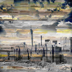 Under Gold Skies // Canvas (18"W x 18"H x 1.5"D)