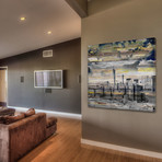 Under Gold Skies // Canvas (18"W x 18"H x 1.5"D)