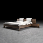 Monroe Bed // Walnut (Queen)