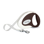 Collection Leash // Brown + White