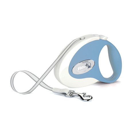 Collection Leash // Light Blue + White (Small)