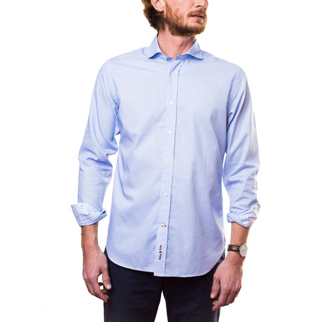 Gzzzt Casual Shirt // Light Blue (S)