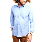 Ziiip Casual Shirt // Light Blue (M)