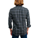 Babaam Casual Shirt // Dark Grey Plaid (XL)