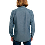 Greuuu Casual Shirt // Indigo Blue (S)