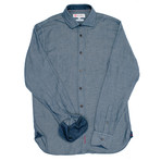 Greuuu Casual Shirt // Indigo Blue (S)