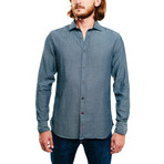 Greuuu Casual Shirt // Indigo Blue (S)