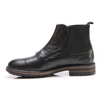 Triple Monk Boot // Black (Euro: 45)