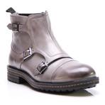 Triple Monk Boot // Grey (Euro: 44)