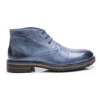 Lace-Up Chukka Boot // Blue (Euro: 43)