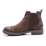 Suede Chelsea Boot // Brown (Euro: 40)