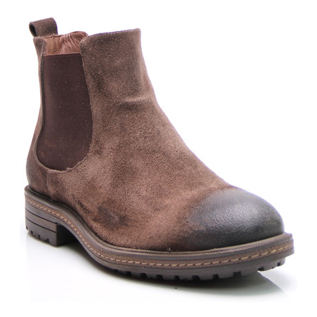 Suede Chelsea Boot // Brown (Euro: 40)