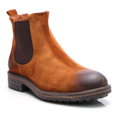 Suede Chelsea Boot // Tobacco (Euro: 40)