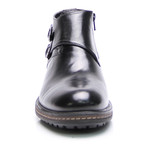 Double Monk Boot // Black (Euro: 45)