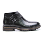 Double Monk Boot // Black (Euro: 45)