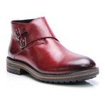 Double Monk Boot // Bordeaux (Euro: 44)