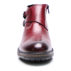 Double Monk Boot // Bordeaux (Euro: 44)