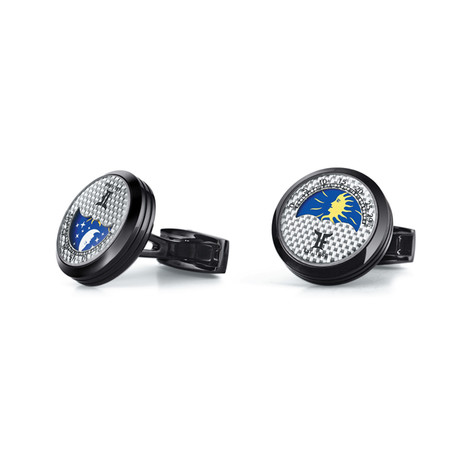 MoonPhase Cufflinks // Black