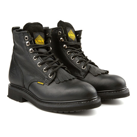 6'' Kiltie Boots // Black (US: 10.5)