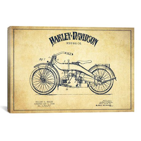 Harley-Davidson IV (18"W x 26"H x 0.75"D)