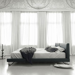 Chelsea Bed // Dark Slate (Queen)