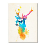 Sunny Stag (Canvas: 14"W x 19"H x 2"D)