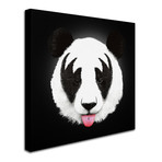 Kiss Of A Panda (14"W x 14"H x 2"D)