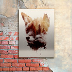 Blind Fox (Canvas: 14"W x 19"H x 2"D)