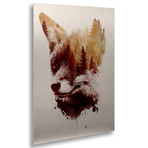 Blind Fox (Canvas: 14"W x 19"H x 2"D)